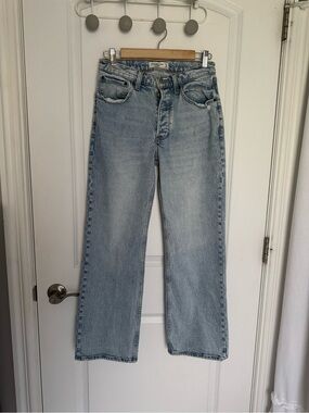 abercrombie and fitch straight leg jeans size 25